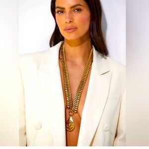 DYLEN LEX GUILDED HOLDEN NECKLACE